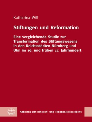 cover image of Stiftungen und Reformation